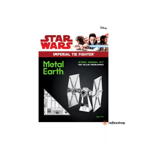 Metal Earth Star Wars TIE Fighter űrrepülő - lézervágott acél makettező szett