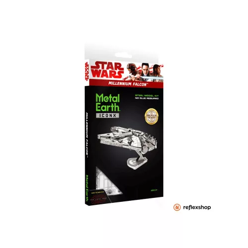 Metal Earth Star Wars Ezeréves Sólyom űrhajó - lézervágott acél makettező szett