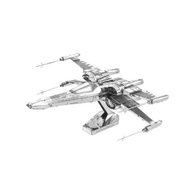   Metal Earth Star Wars Poe Dameron's X-wing Fighter űrrepülő - lézervágott acél makettező szett
