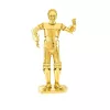 Metal Earth C-3PO arany - lézervágott acél makettező szett