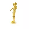 Metal Earth C-3PO arany - lézervágott acél makettező szett
