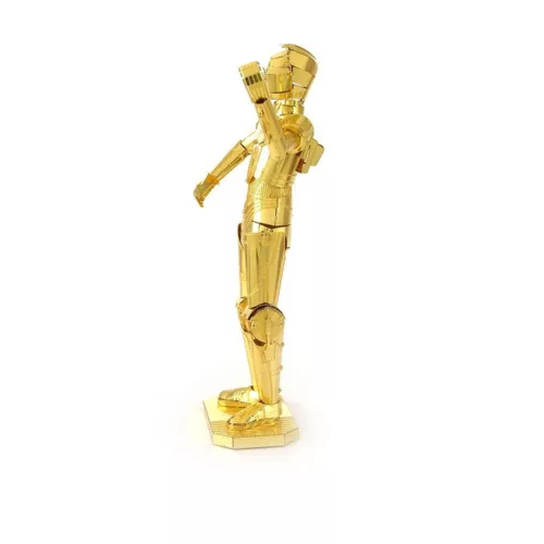 Metal Earth C-3PO arany - lézervágott acél makettező szett
