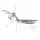 Metal Earth imádkozó sáska - lézervágott acél makettező szett