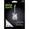Metal Earth elektromos szóló gitár - lézervágott acél makettező szett