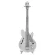 Metal Earth elektromos basszus gitár - lézervágott acél makettező szett