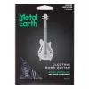 Metal Earth elektromos basszus gitár - lézervágott acél makettező szett