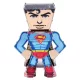 Metal Earth DC Igazság Ligája - Superman mini modell - lézervágott acél makettező szett