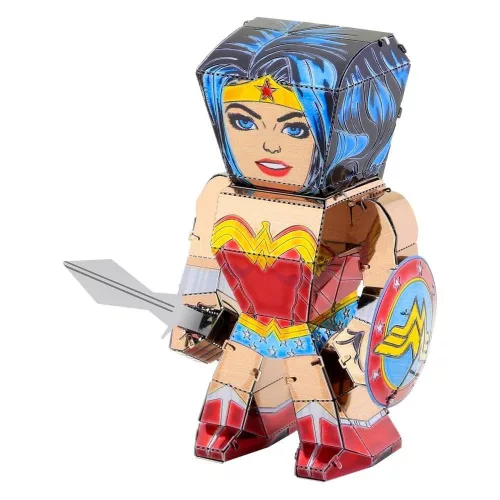 Metal Earth DC Igazság Ligája - Wonder Woman mini modell - lézervágott acél makettező szett