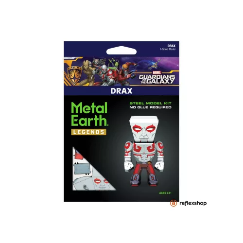 Metal Earth Galaxis őrzői - Drax - lézervágott acél makettező szett