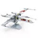 Metal Earth STAR WARS X-szárnyú vadászgép - lézervágott acél makettező szett