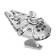Metal Earth Star Wars ICONX Ezeréves Sólyom űrhajó - nagyméretű lézervágott acél makettező szett