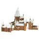 Metal Earth ICONX Harry Potter Roxfort a hóban - nagyméretű lézervágott acél makettező szett