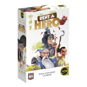 Iello RENT-A-HERO társasjáték, angol nyelvű