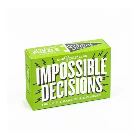 PP Matchbox kártyajáték - Impossible decisions, angol