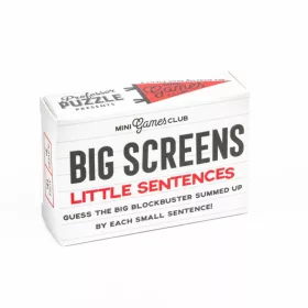 PP Matchbox kártyajáték - Big screens - Little sentences