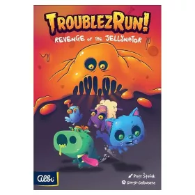   Troublez Run! Revenge of the Jellynator társasjáték, angol nyelvu