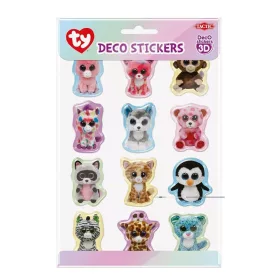 TY Beanie Boos Stickers - 3D dekorációs matrica szett