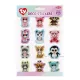 TY Beanie Boos Stickers - 3D dekorációs matrica szett