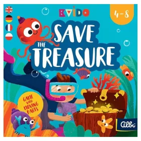 Kvído - Save the Treasure társasjáték, angol nyelvu