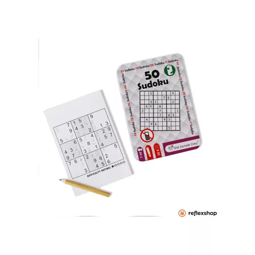 50 Sudoku - foglalkoztató kártyák