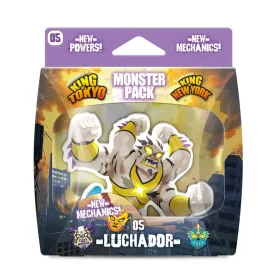   King of Tokyo Monster pack: Luchador angol nyelvű társasjáték