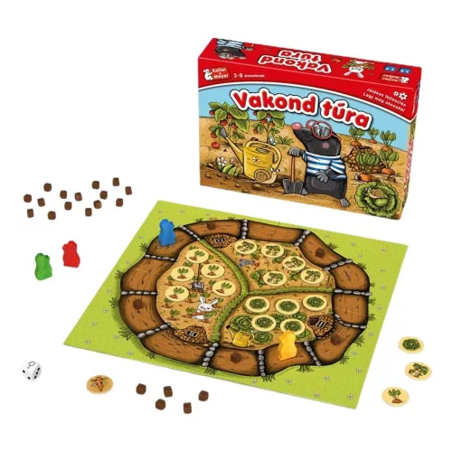 Vakond túra társasjáték