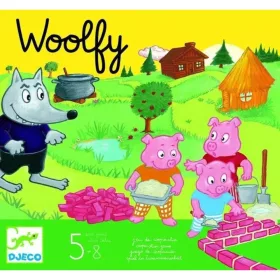 Djeco A három kismalac (Woolfy) társasjáték