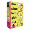 Cica, pizza, taco, gida, sajt társasjáték