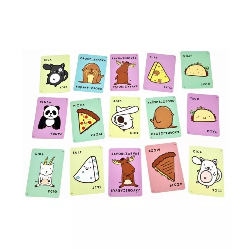 Cica, pizza, taco, gida, sajt – Fordulatos fordítás