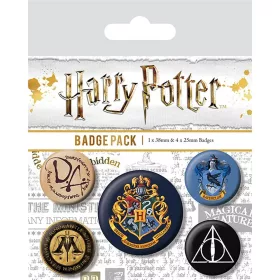 HARRY POTTER (CORE HOGWARTS) kitűző szett