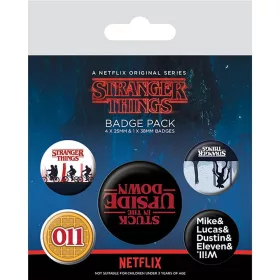 Stranger Things (Upside Down) kitűző szett