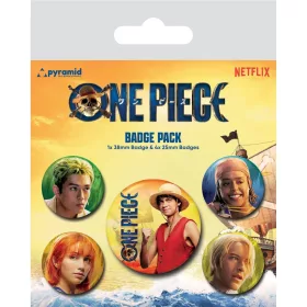 One Piece (Live Action) kitűző szett