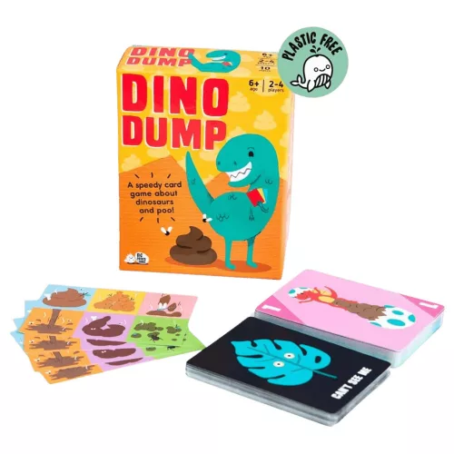 Dino Dump társasjáték, angol nyelvű
