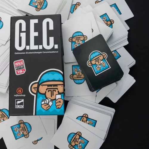 G.E.C. - Gátlástalan Elvetemültségek Cenzúrázatlanul társasjáték