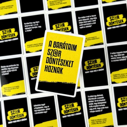 Sz@r döntések társasjáték