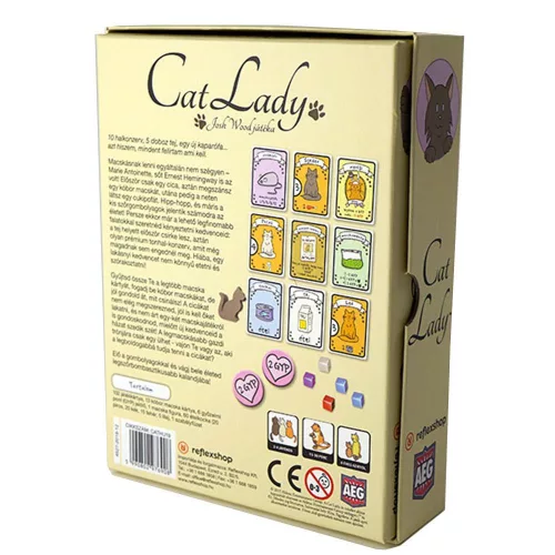 Cat Lady társasjáték (magyar kiadás)