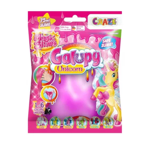 Craze MAGIC SLIME - Galupy meglepetés unikornis csomag
