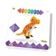 Creagami -3D origami készlet, T-rex (nagy)