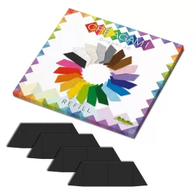 Creagami utántöltő 3D origami készlethez, fekete