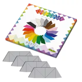 Creagami utántöltő 3D origami készlethez, szürke