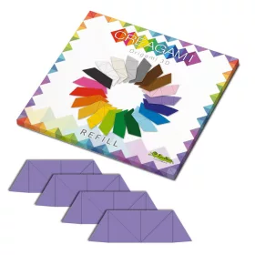 Creagami utántöltő 3D origami készlethez, lila