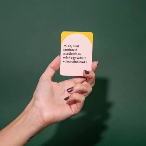Családban marad - beszélgetést kezdeményező kártyajáték