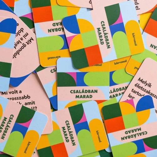 Családban marad - beszélgetést kezdeményező kártyajáték