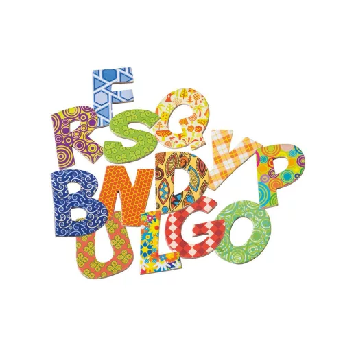 Mágneses betűk (60 db-os)