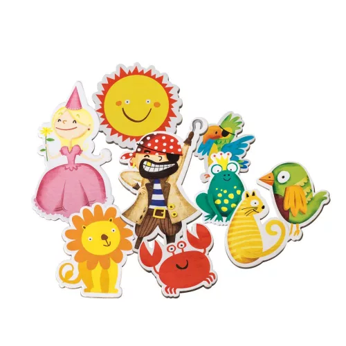 Mágneses figurák (36 db-os)