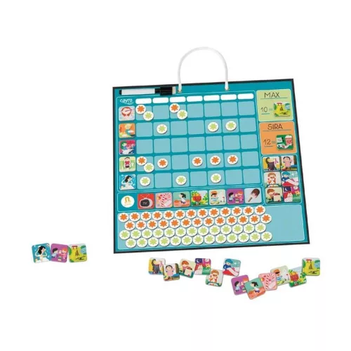 Rewards chart (Jutalom-tábla) - mágneses napirend-tervező