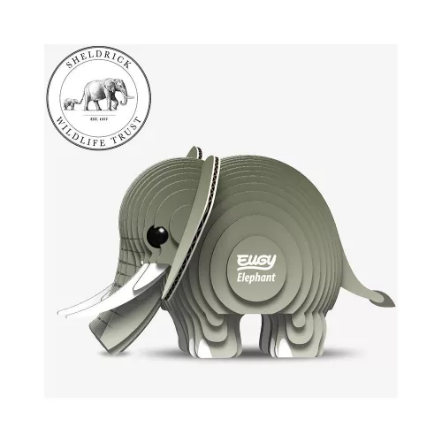 EUGY Elefánt 3D puzzle