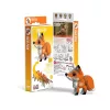 EUGY Róka 3D puzzle