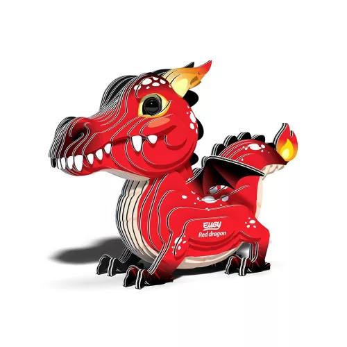 EUGY Vörös Sárkány 3D puzzle