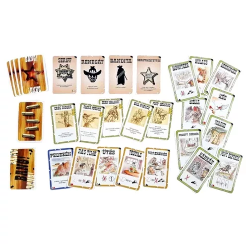 Bang! társasjáték Dodge City kiegészítő, magyar kiadás